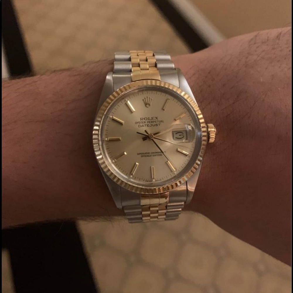 Rolex Datejust 18k 36 mm